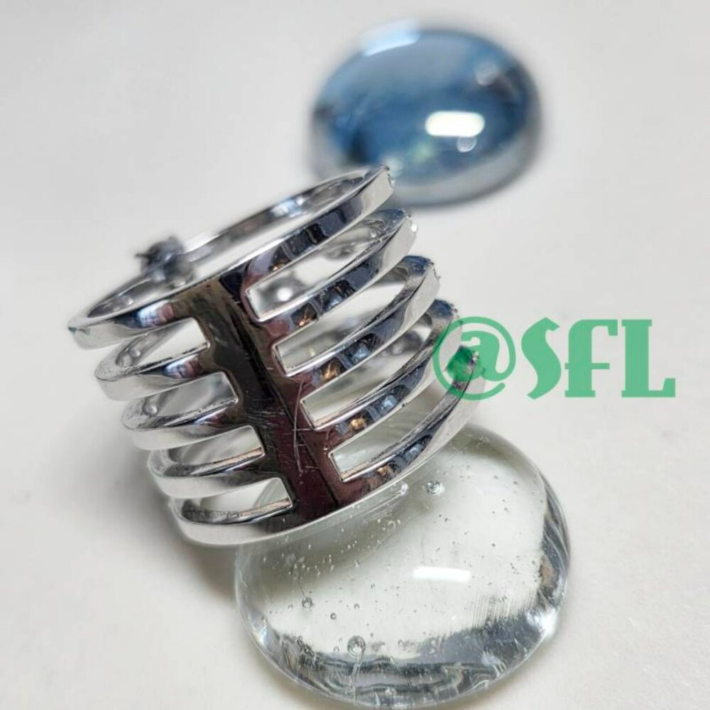 Swarovski Crystal Multi Strands Statement Ring Sh… - image 8